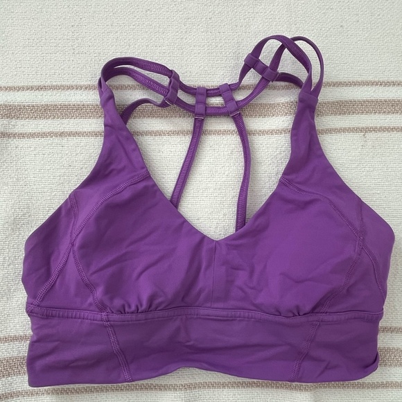 Lululemon As You Like Bra - Size: 8, Color: Moonlit Magenta - Picture 7 of 9